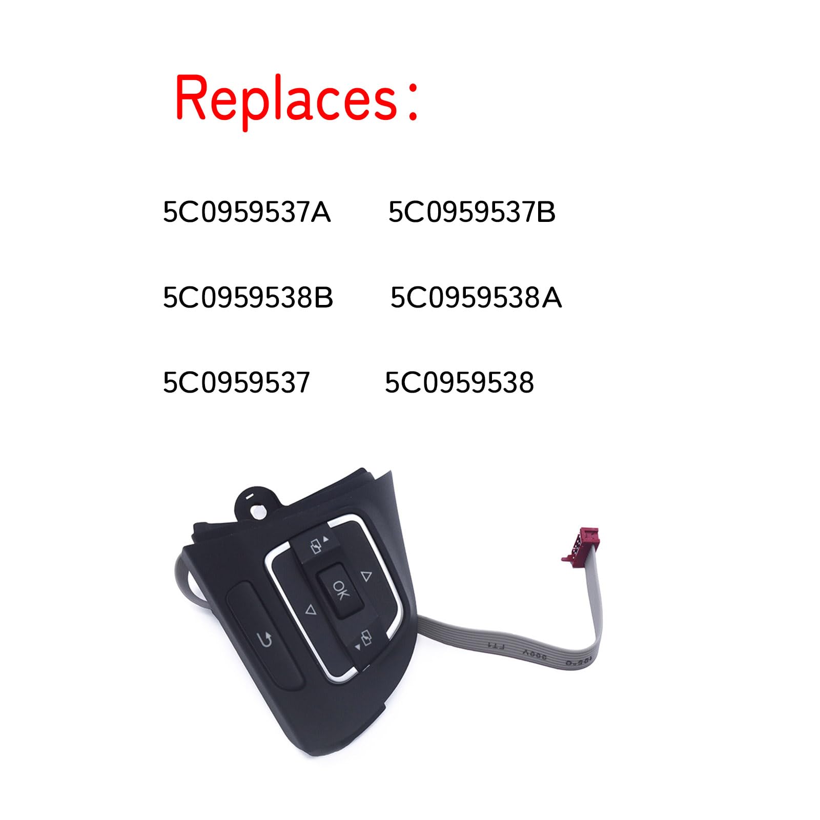 Amazon.com: Car Multi-Function Steering Wheel Button Switch MFD